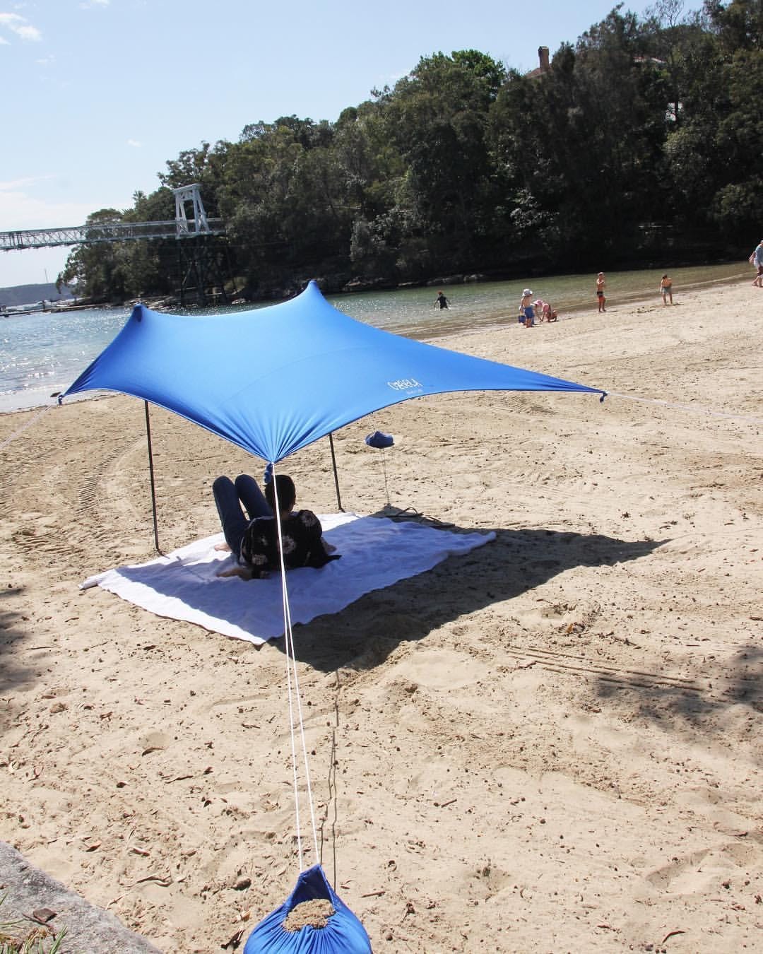 Customer photo review of OZoola Beach Tent