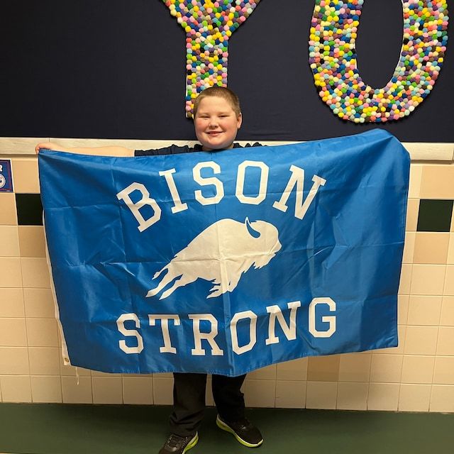 Customer photo review of Custom Standard Flags