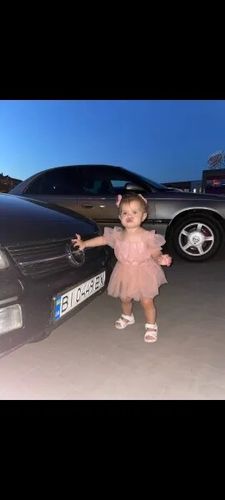 Customer photo review of Puff Sleeve Tulle Dress