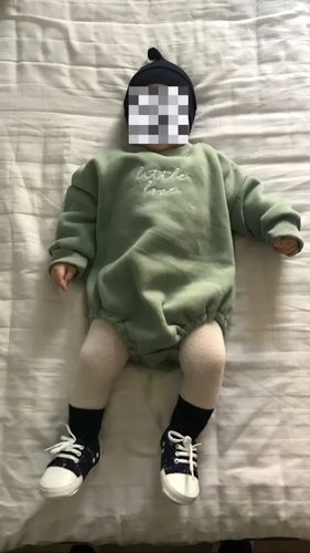 Customer photo review of Little Love Sweater Bodysuit