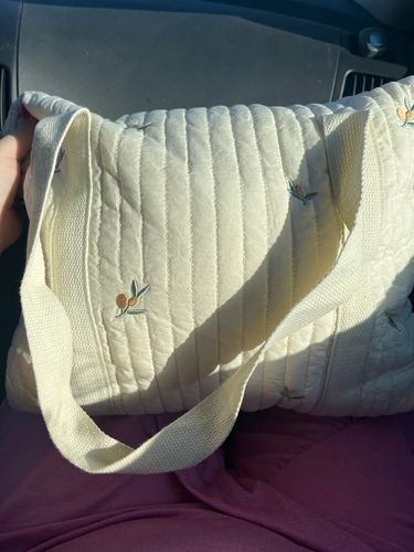 Customer photo review of Boho Essentials Diaper Bag