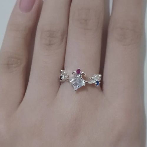 Customer photo review of Bague Dragon<br> Diadème Princesse (Argent)