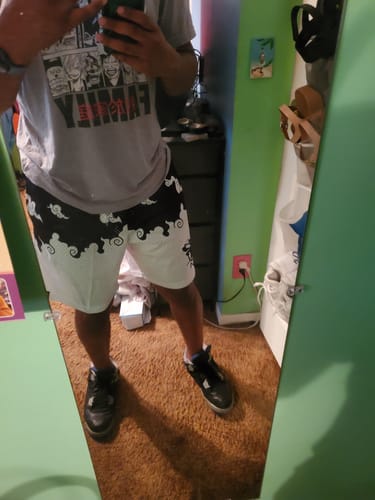 Customer photo review of Mesh Shorts - Sun God V1