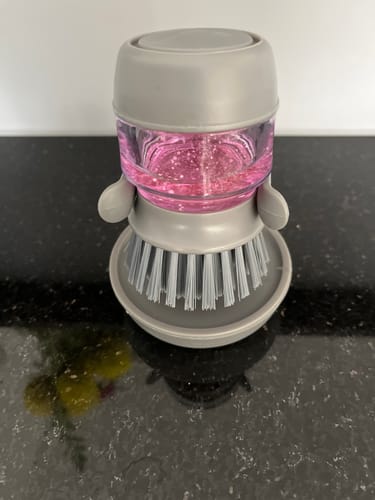 Customer photo review of Cleanscrub™ • Abwaschbürste mit Spülmittelspender
