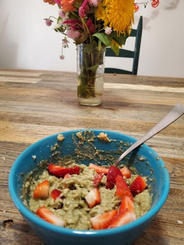 Customer photo review of Milk Dust Breastfeeding Protein Powder For Milk Supply, Vanilla Flavor