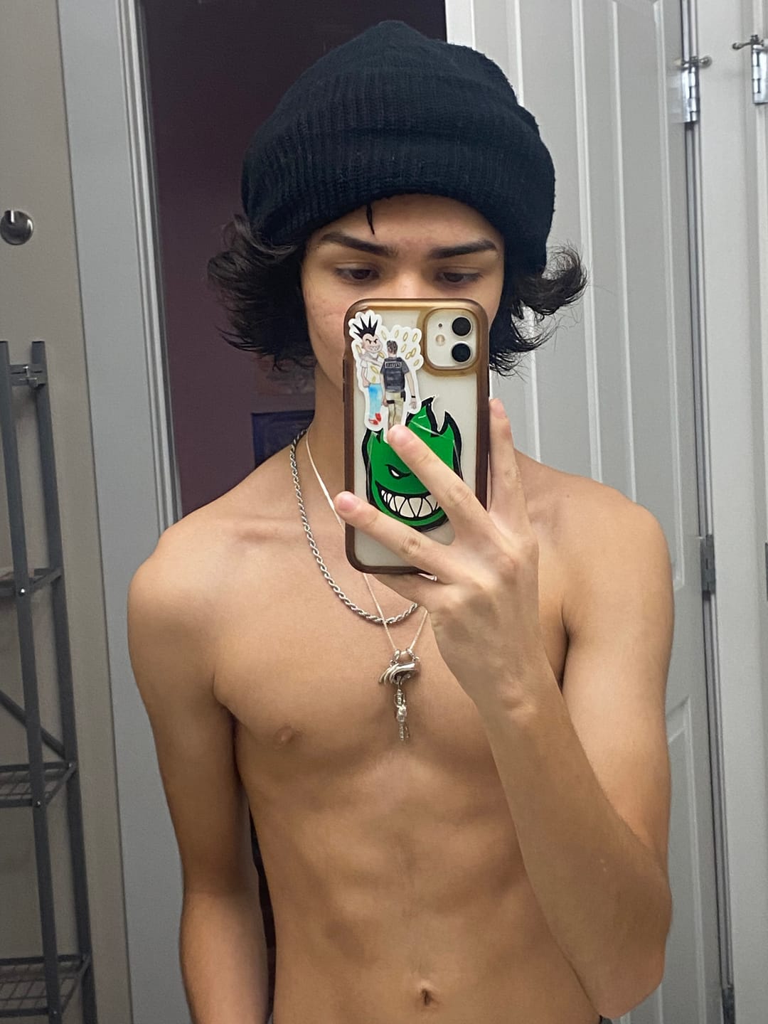 Customer photo review of DANCING WITH DEATH PENDANT