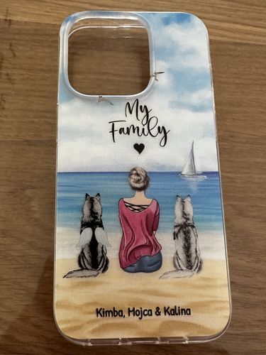 Customer photo review of Together with my pet - Personalized phone case