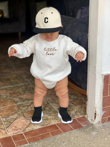 Customer photo review of Little Love Sweater Bodysuit