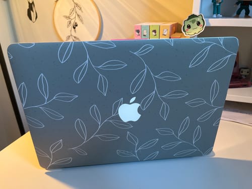 Customer photo review of Gloomy MacBook skin