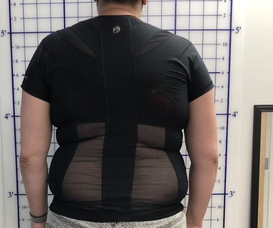 Customer photo review of Camiseta Postural Feminina - Posture Shirt® Pullover