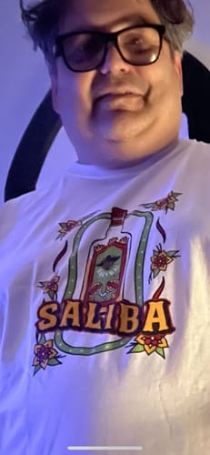 Customer photo review of Saliba Tee