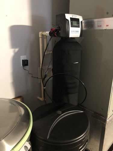 Customer photo review of SoftPro® Elite High-Efficiency Water Softener [Well Water]