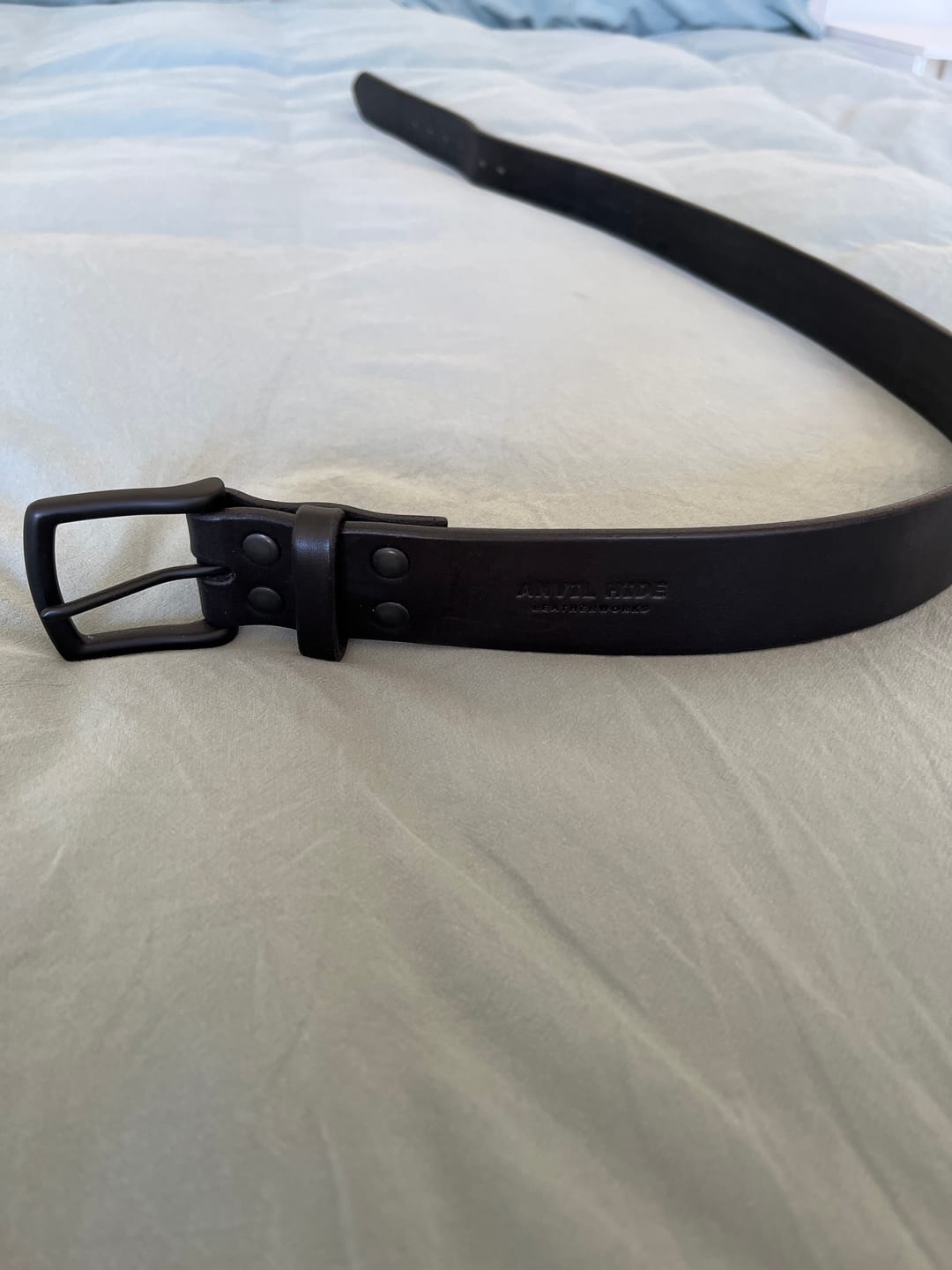 Customer photo review of The "Lights out" belt