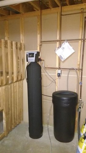 Customer photo review of SoftPro® Elite High-Efficiency Water Softener [Well Water]