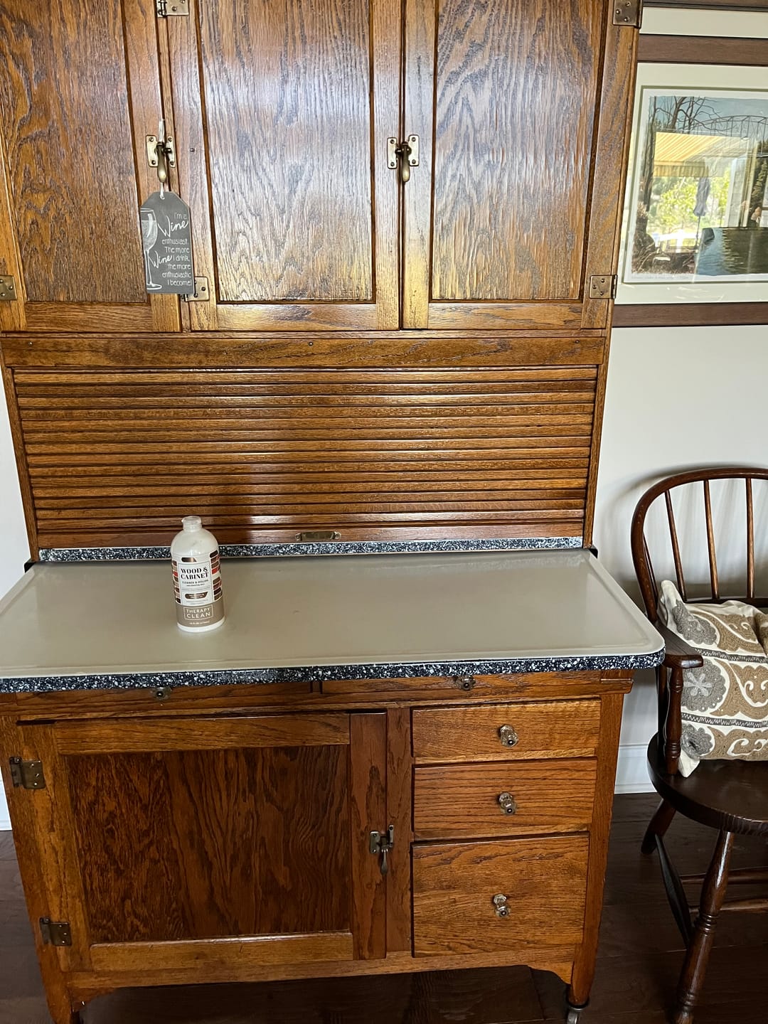 Customer photo review of Wood & Cabinet Cleaner & Polish 3-Pack