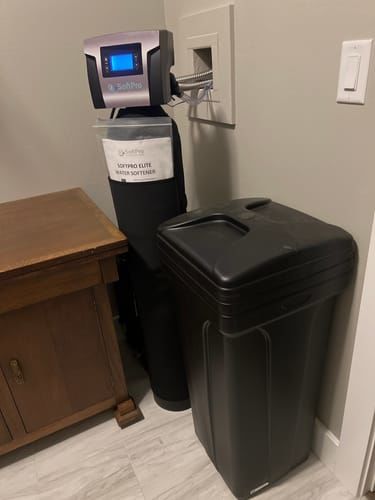 Customer photo review of SoftPro® Elite High-Efficiency Water Softener [City Water]