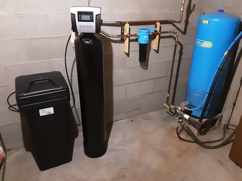 Customer photo review of SoftPro® Elite High-Efficiency Water Softener [Well Water]