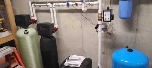 Customer photo review of SoftPro® Elite High-Efficiency Water Softener [Well Water]