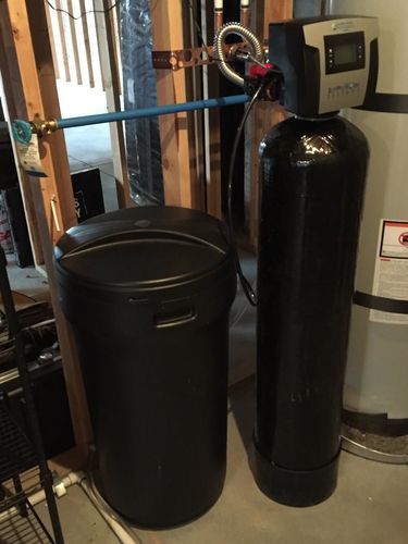 Customer photo review of SoftPro® Elite High-Efficiency Water Softener [Well Water]