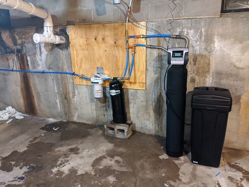 Customer photo review of SoftPro® Elite High-Efficiency Water Softener [Well Water]
