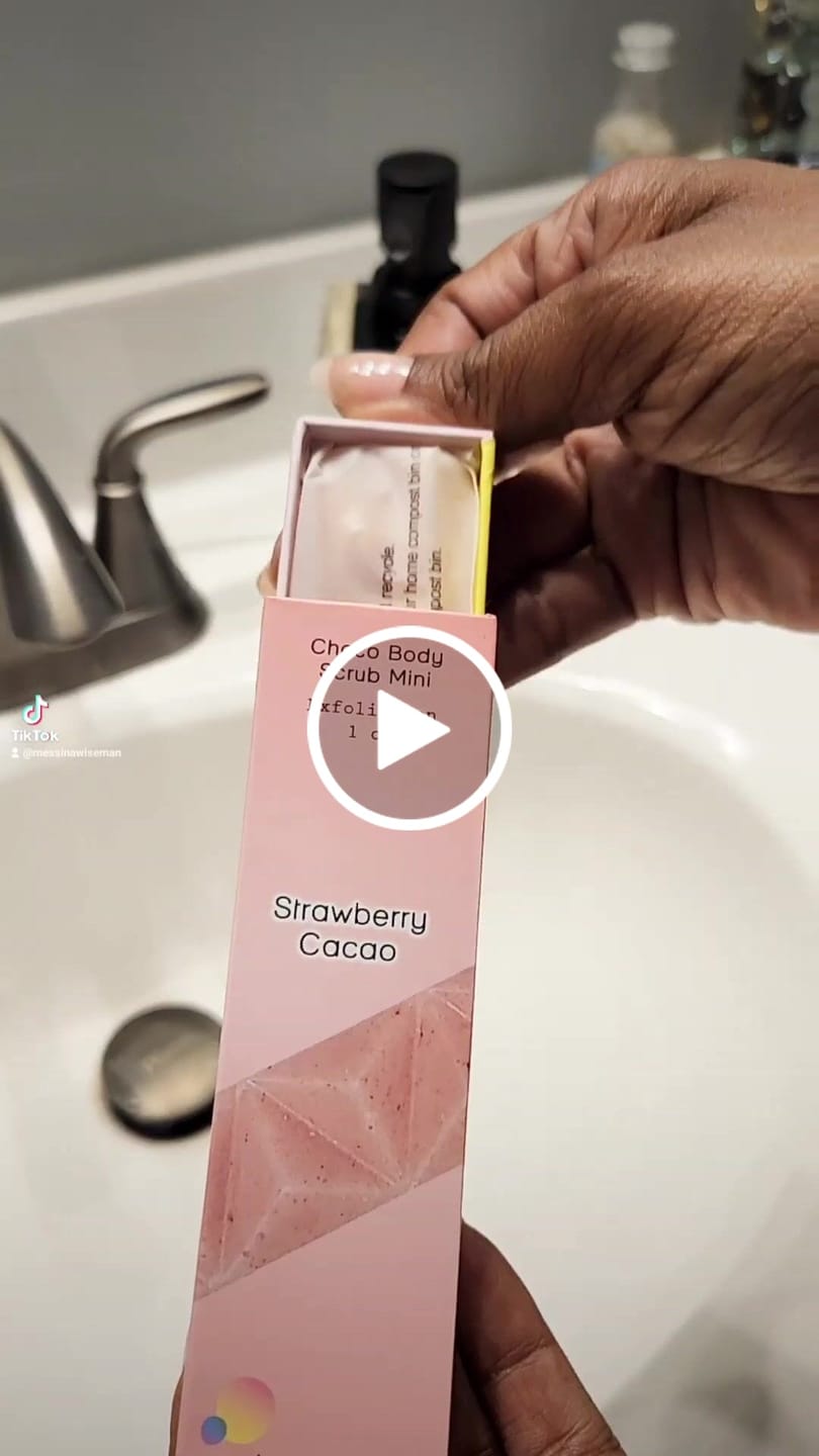 Customer video review of Assorted Choco Body Scrub Mini Gift Set