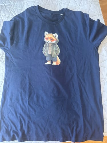 Customer photo review of Finn Fuchs  - Bio Herren Shirt