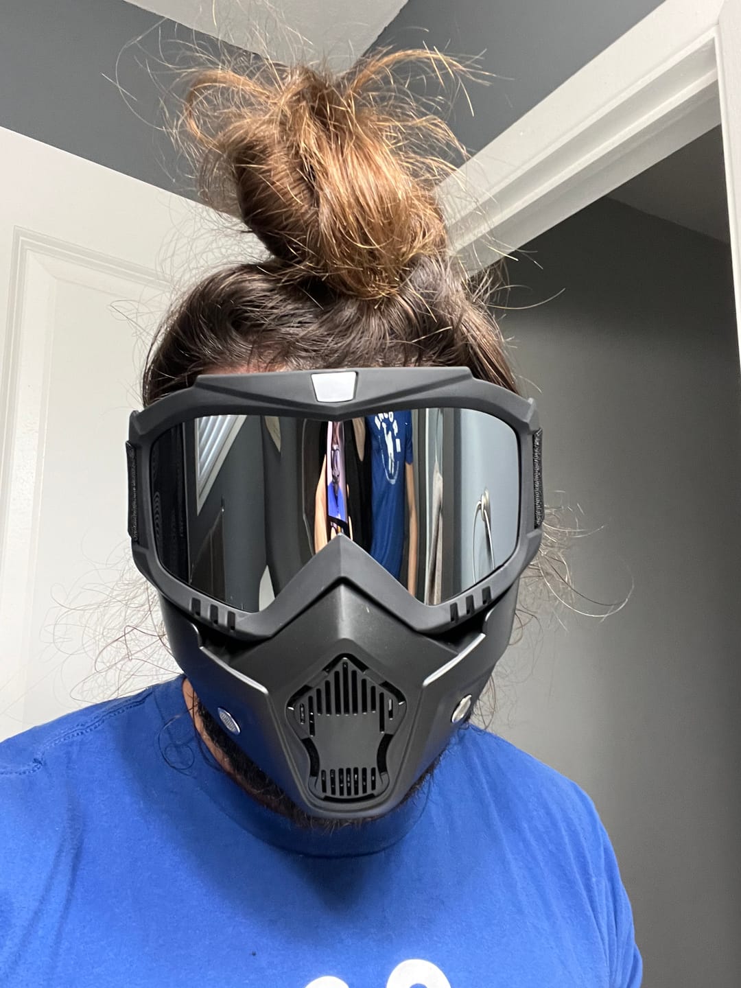 Customer photo review of Motorcycle Protective Goggles/Mask