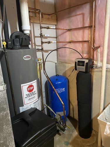 Customer photo review of SoftPro® Elite High-Efficiency Water Softener [Well Water]