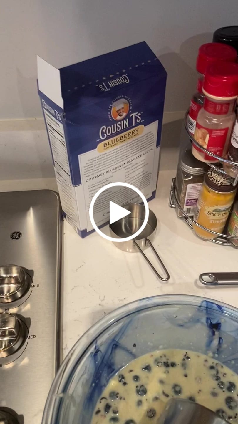 Customer video review of Cousin T's Maple Syrup & Pancake Mix Bundle
