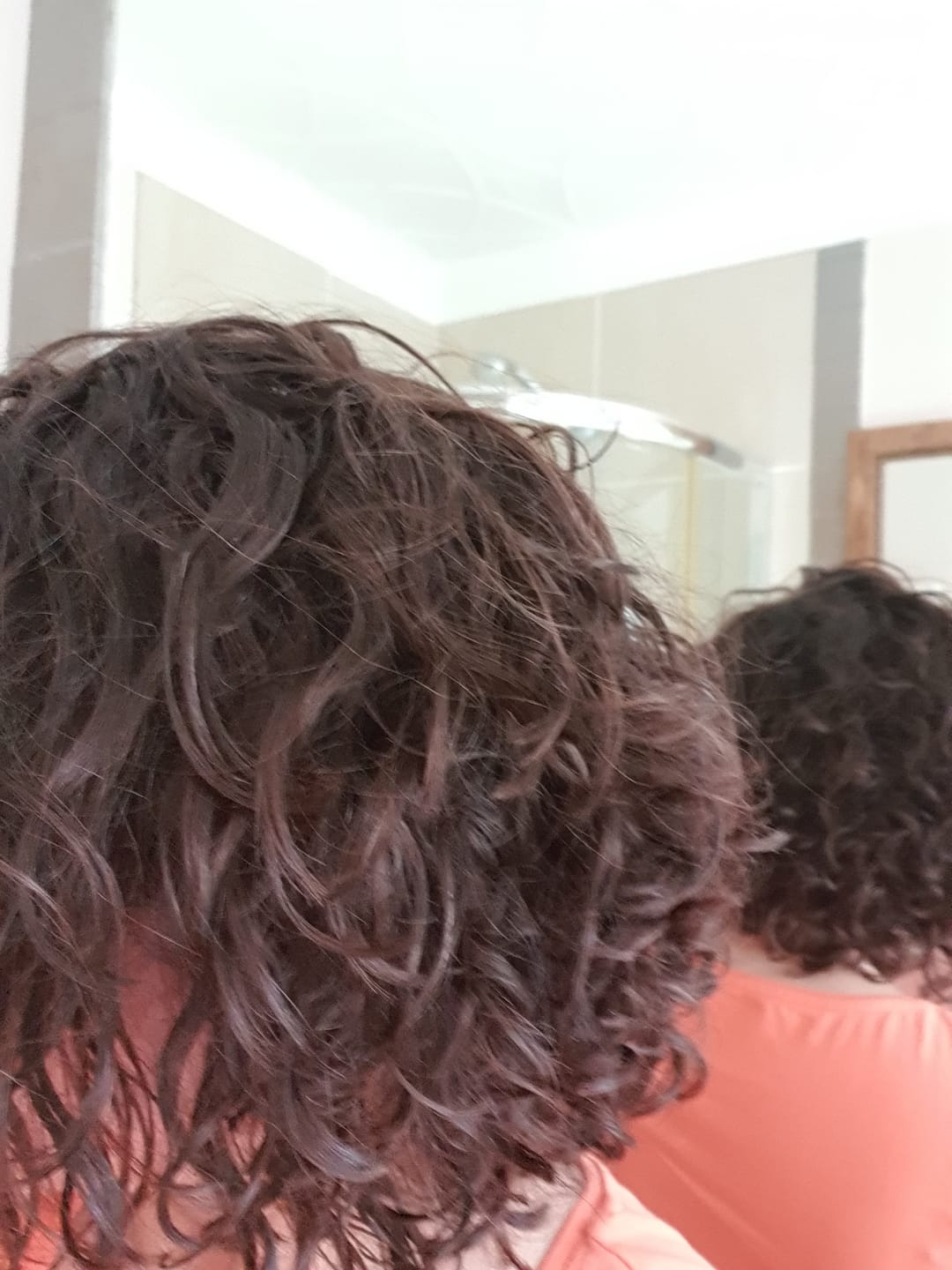 Customer photo review of Scrunching Microfibre Towel