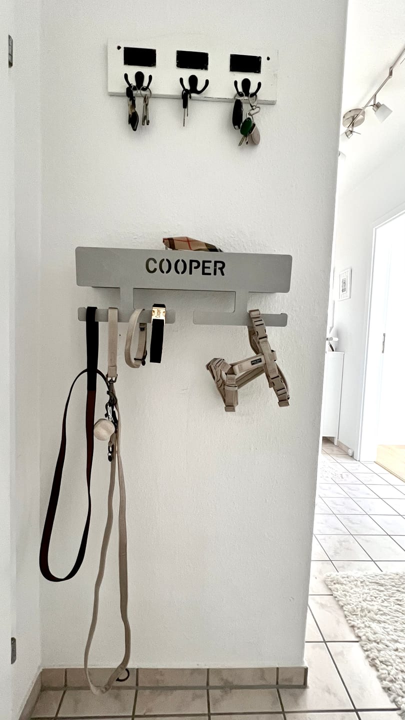 Customer photo review of PERSONALISIERUNG: Hundegarderobe XL