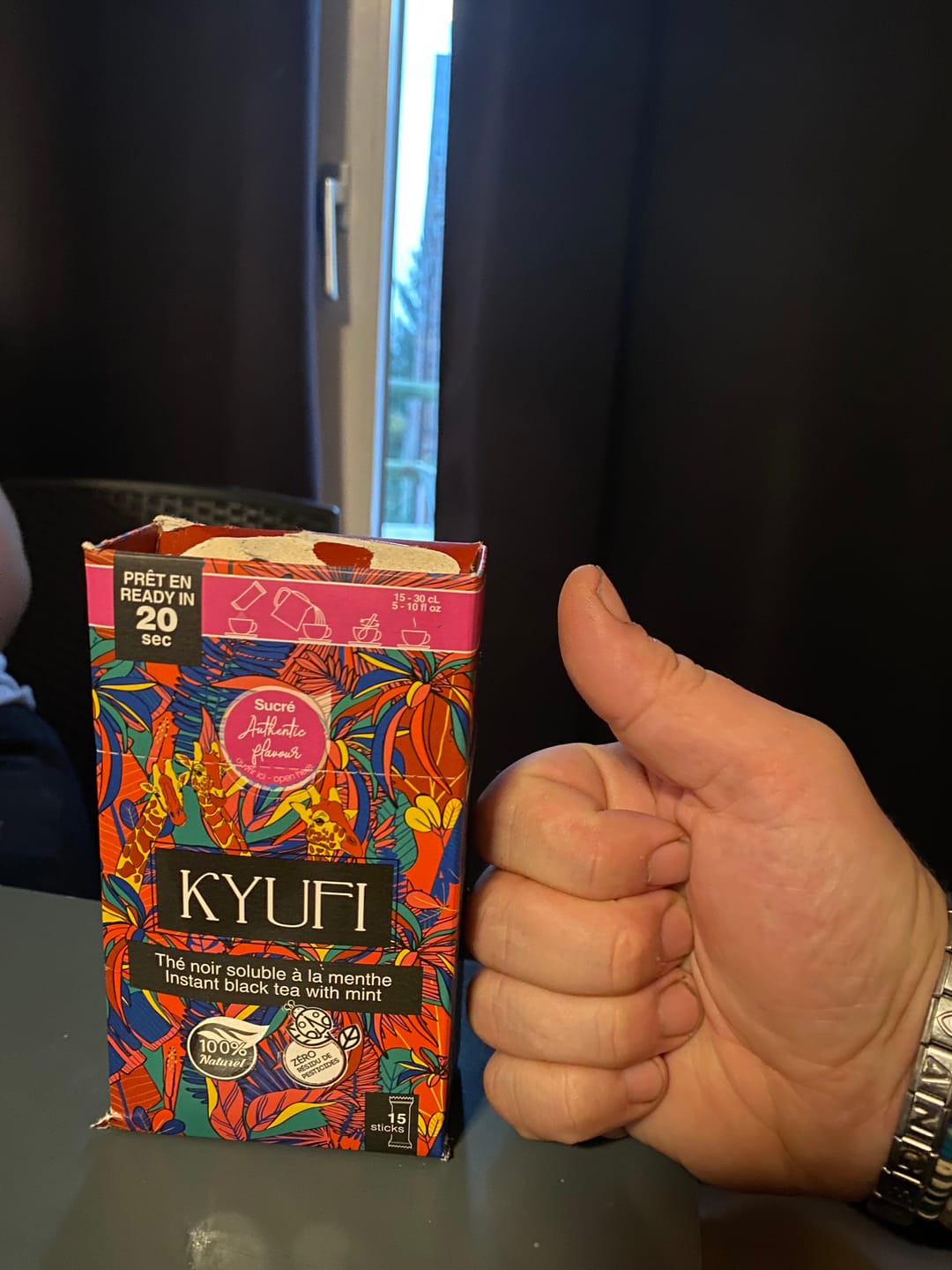 Customer photo review of Thé Noir Instantané À La Menthe - Recette Authentique