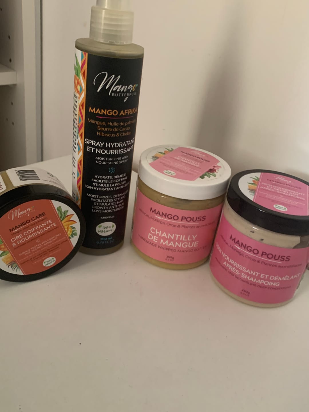 Customer photo review of Soin nourrissant et démêlant après-shampoing - POUSS