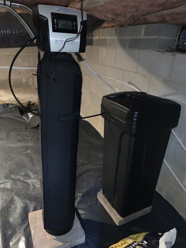 Customer photo review of SoftPro® Elite High-Efficiency Water Softener [Well Water]