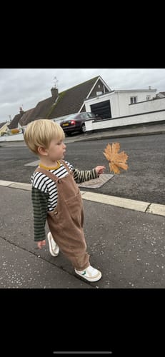 Customer photo review of Cord Overalls