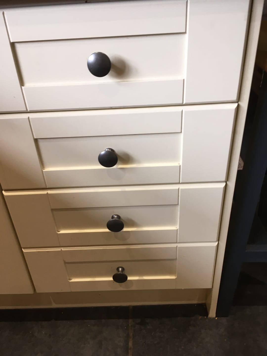 Customer photo review of Classic Cast Iron Cupboard Handles