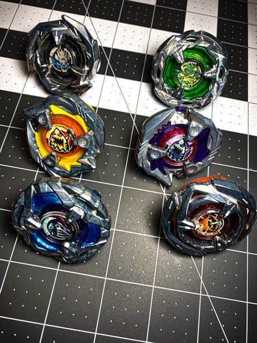 Customer photo review of [Pre-Order]Takara Tomy Beyblade  BX-14 Random Booster Vol 1 Shark Edge [Full Set]