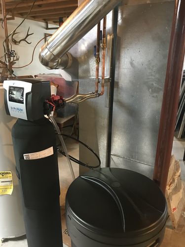 Customer photo review of SoftPro® Elite High-Efficiency Water Softener [Well Water]