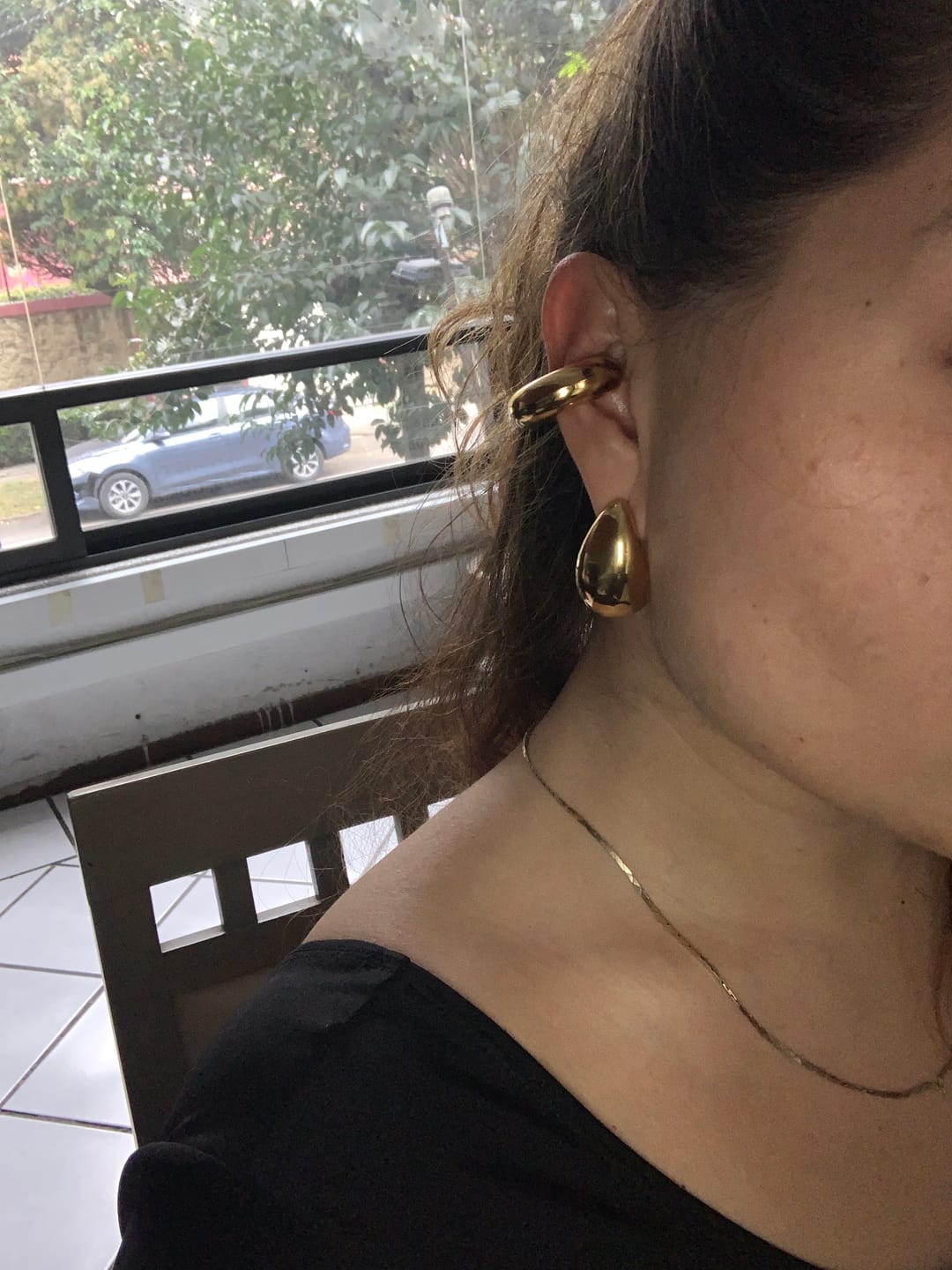 Customer photo review of Ear Cuff Triple