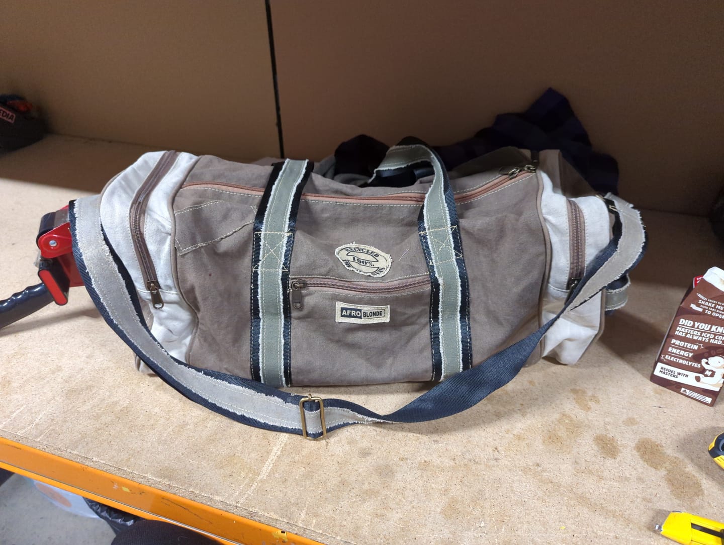 Customer photo review of Globetrotter Duffle Bag