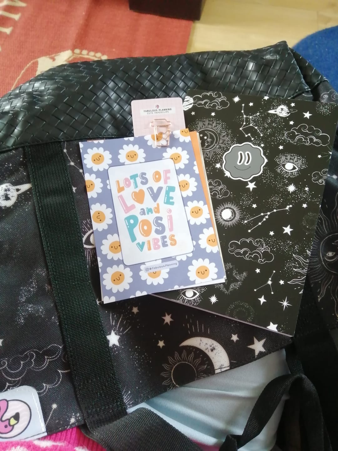 Customer photo review of Astrology Tote Bag