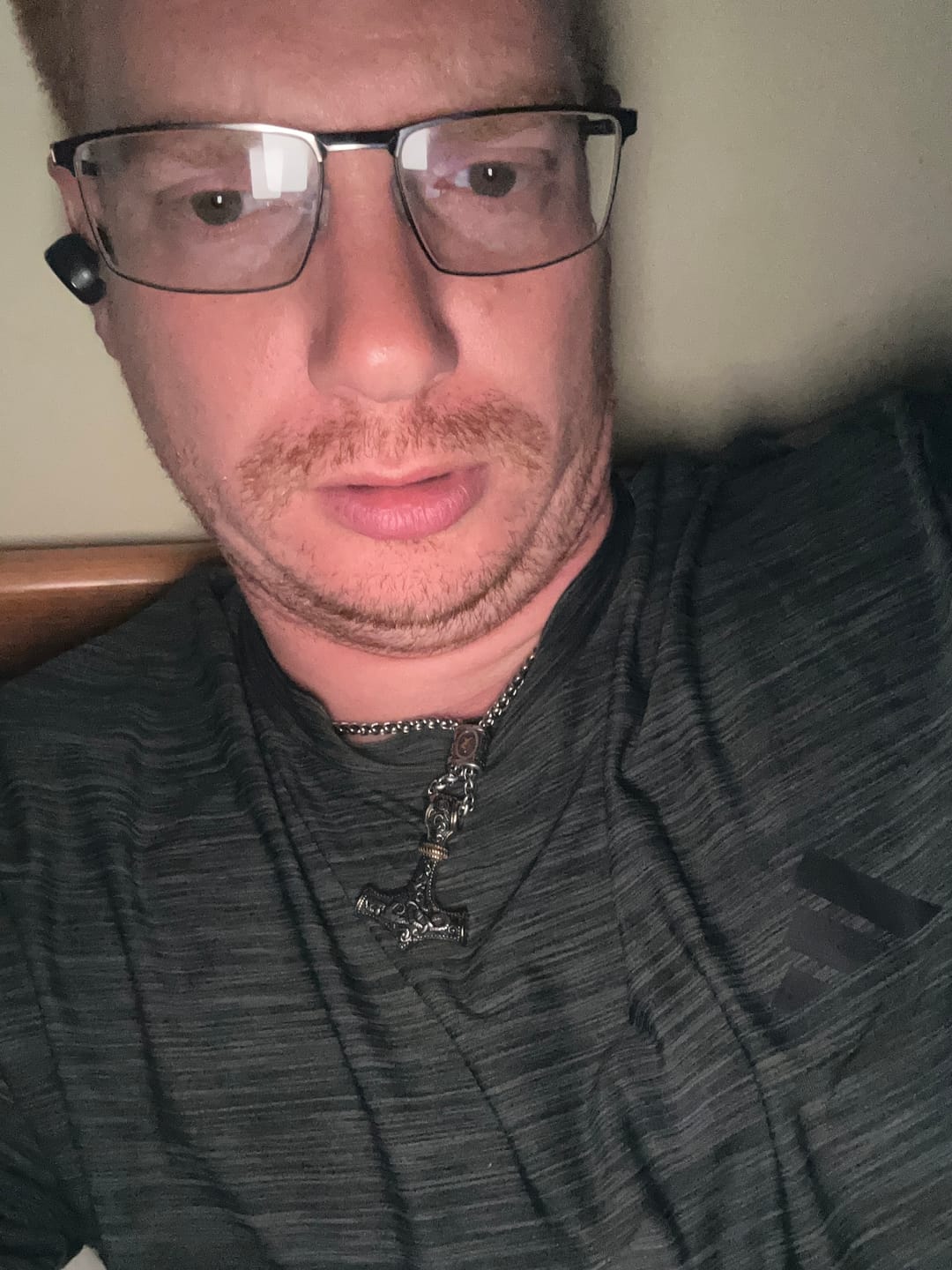 Customer photo review of Mjölnir - Thor's Hammer Stainless Steel Necklace