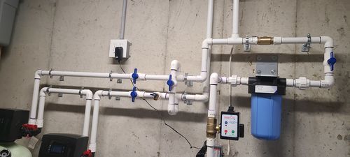 Customer photo review of SoftPro® Elite High-Efficiency Water Softener [Well Water]