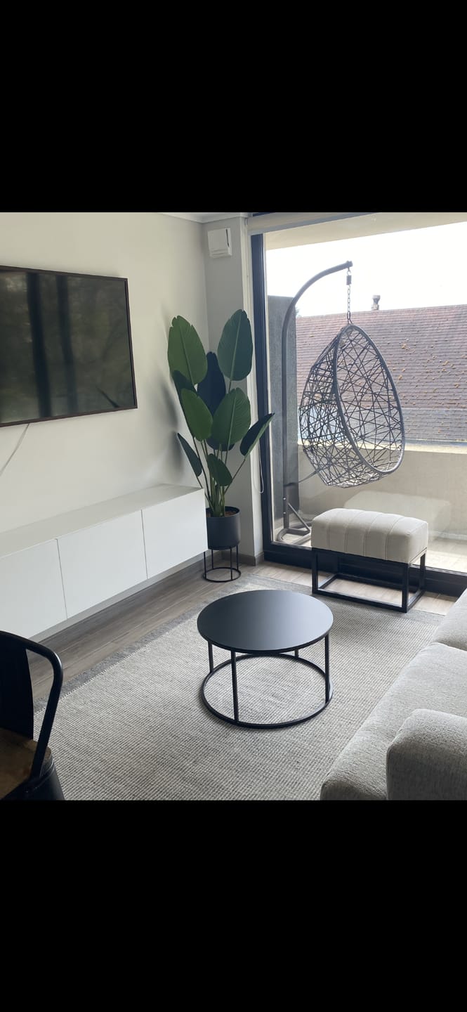 Customer photo review of Mesa de centro 60 metal BLACK