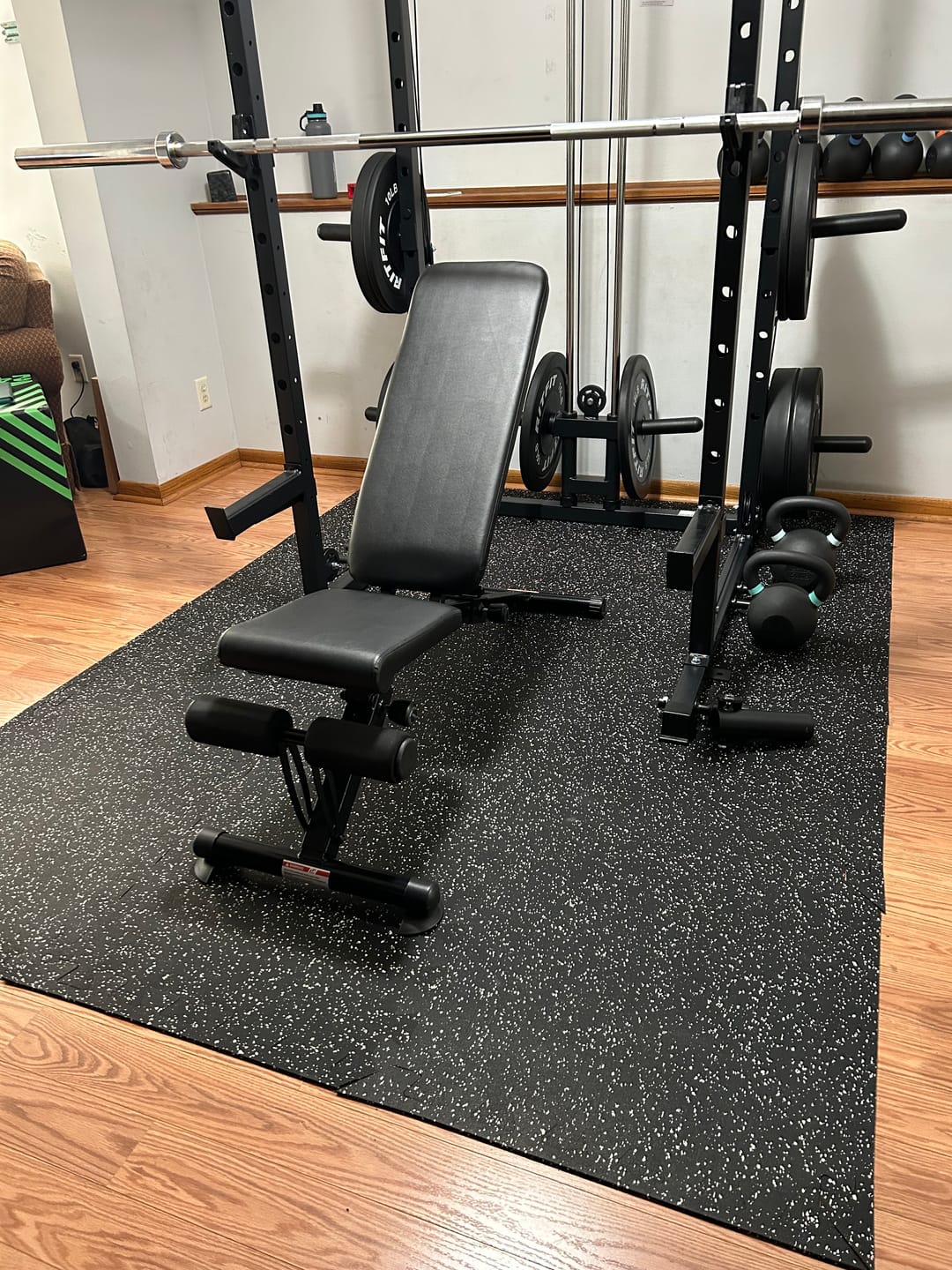 Customer photo review of RitFit PWB01 Adjustable Foldable Weight Bench 2.0 (AWB-800)