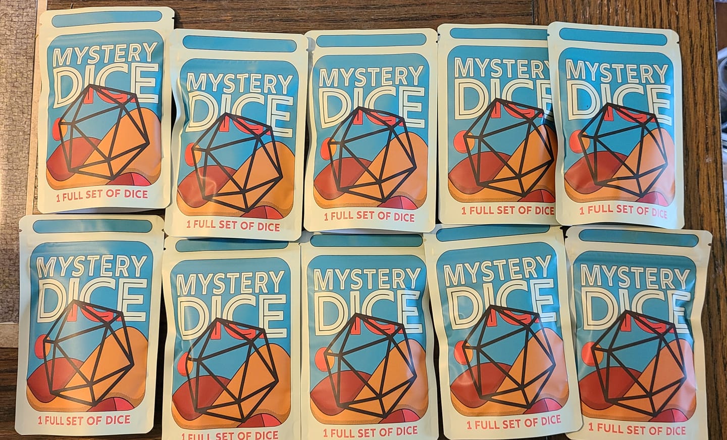 Customer photo review of Mystery Dice