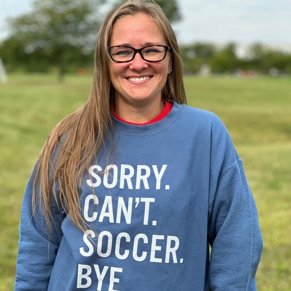 Customer photo review of Sorry Can't Soccer Bye