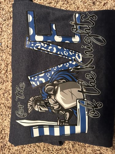 Customer photo review of Custom DTF Transfer 22 x 108