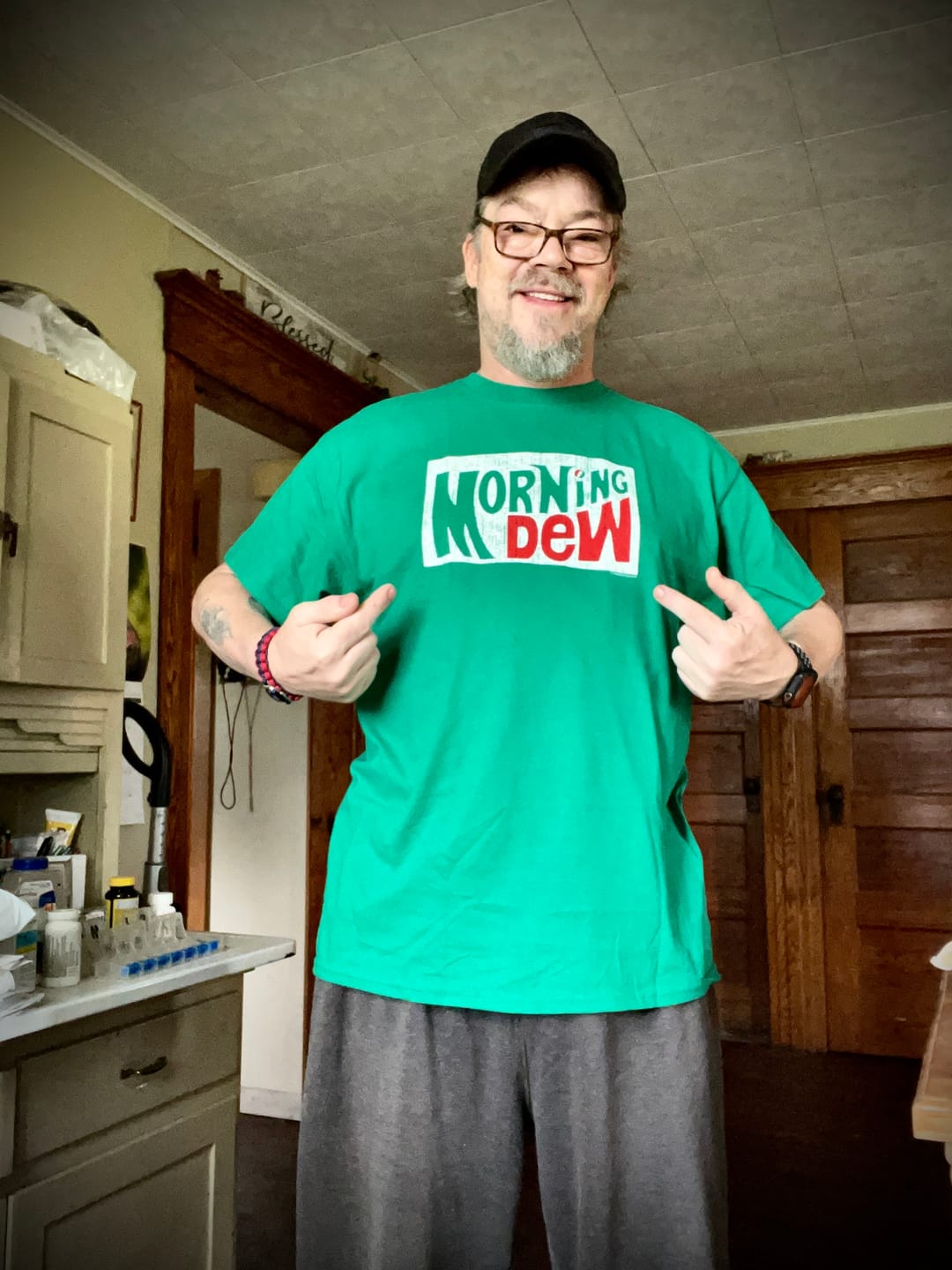 Customer photo review of Grateful Dead Morning Dew T Shirt