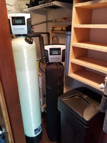 Customer photo review of SoftPro® Elite High-Efficiency Water Softener [Well Water]